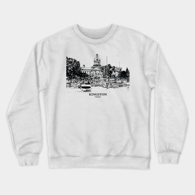 Kingston - Ontario Crewneck Sweatshirt by Lakeric